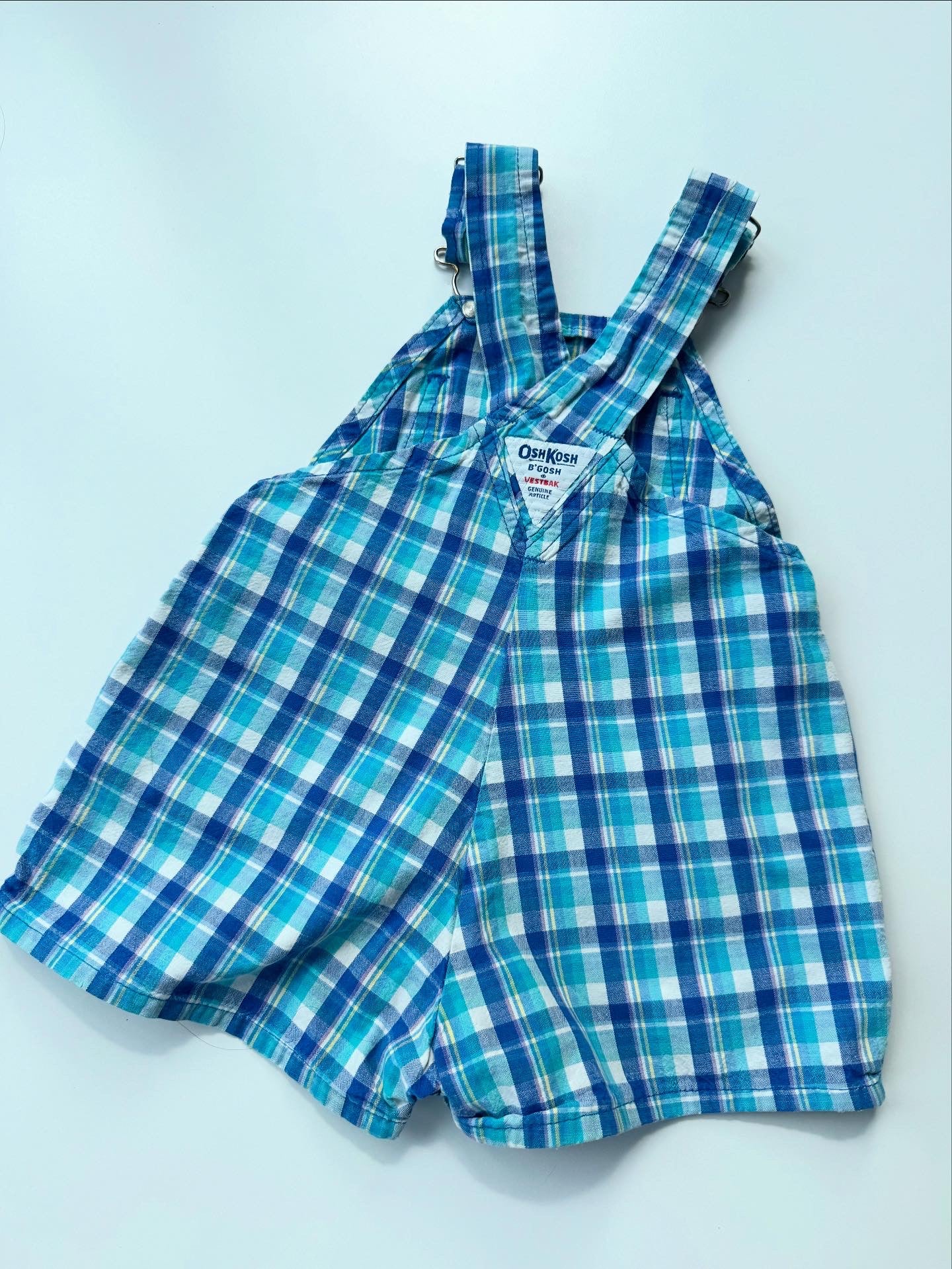 80s Vintage Oshkosh Made in U.S.A. Short Overall