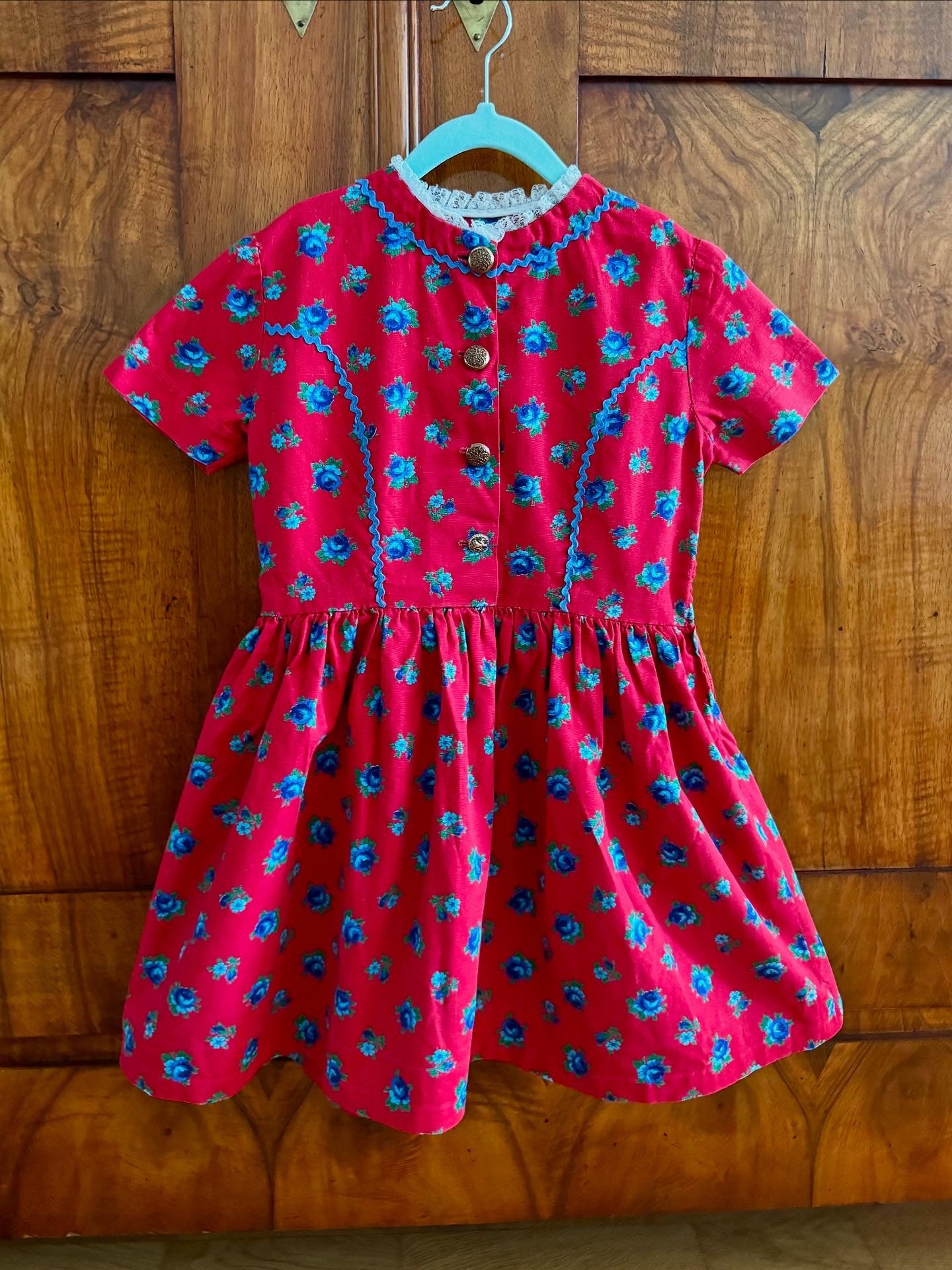 70s Bavarian Cotton Vintage Dirndl