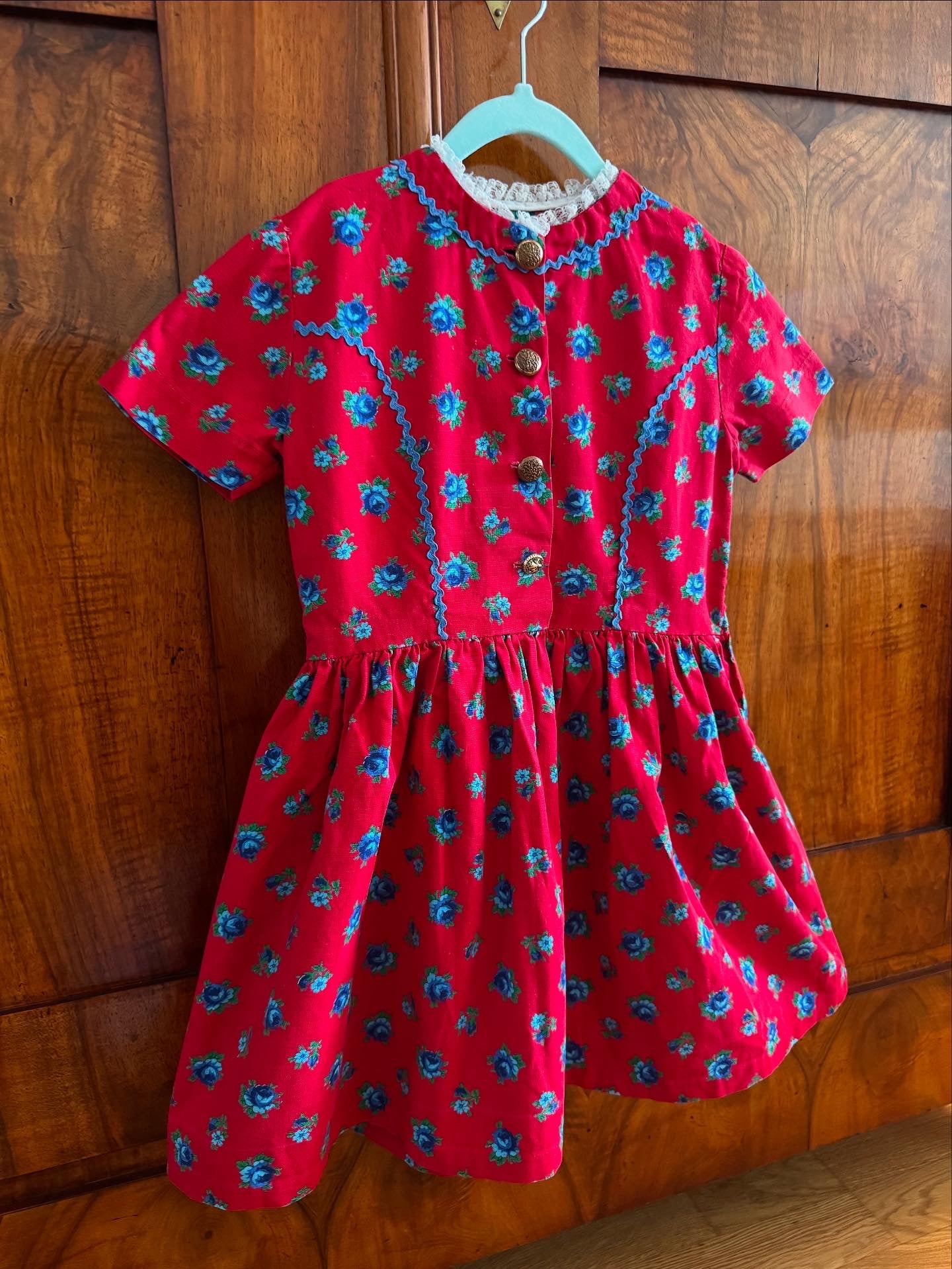70s Bavarian Cotton Vintage Dirndl
