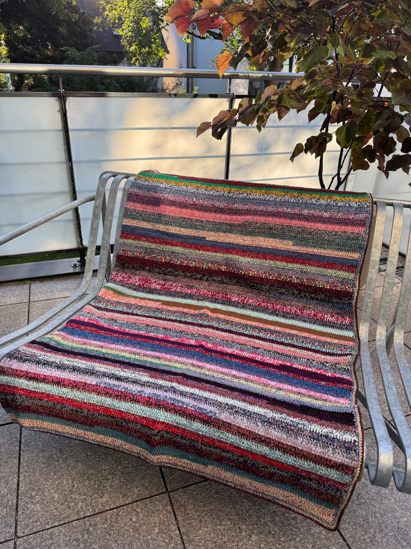 New Amazing Handmade Colorful Knit Blanket 2