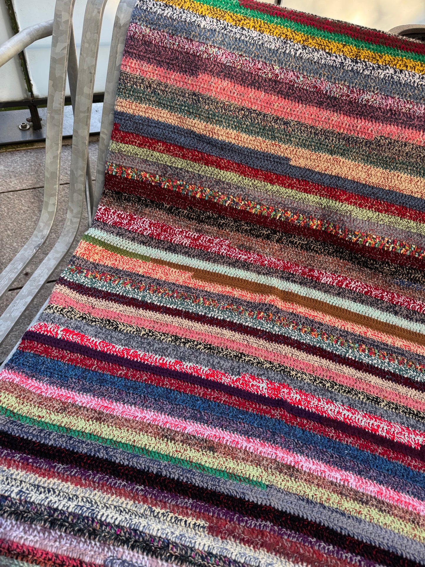 New Amazing Handmade Colorful Knit Blanket 2