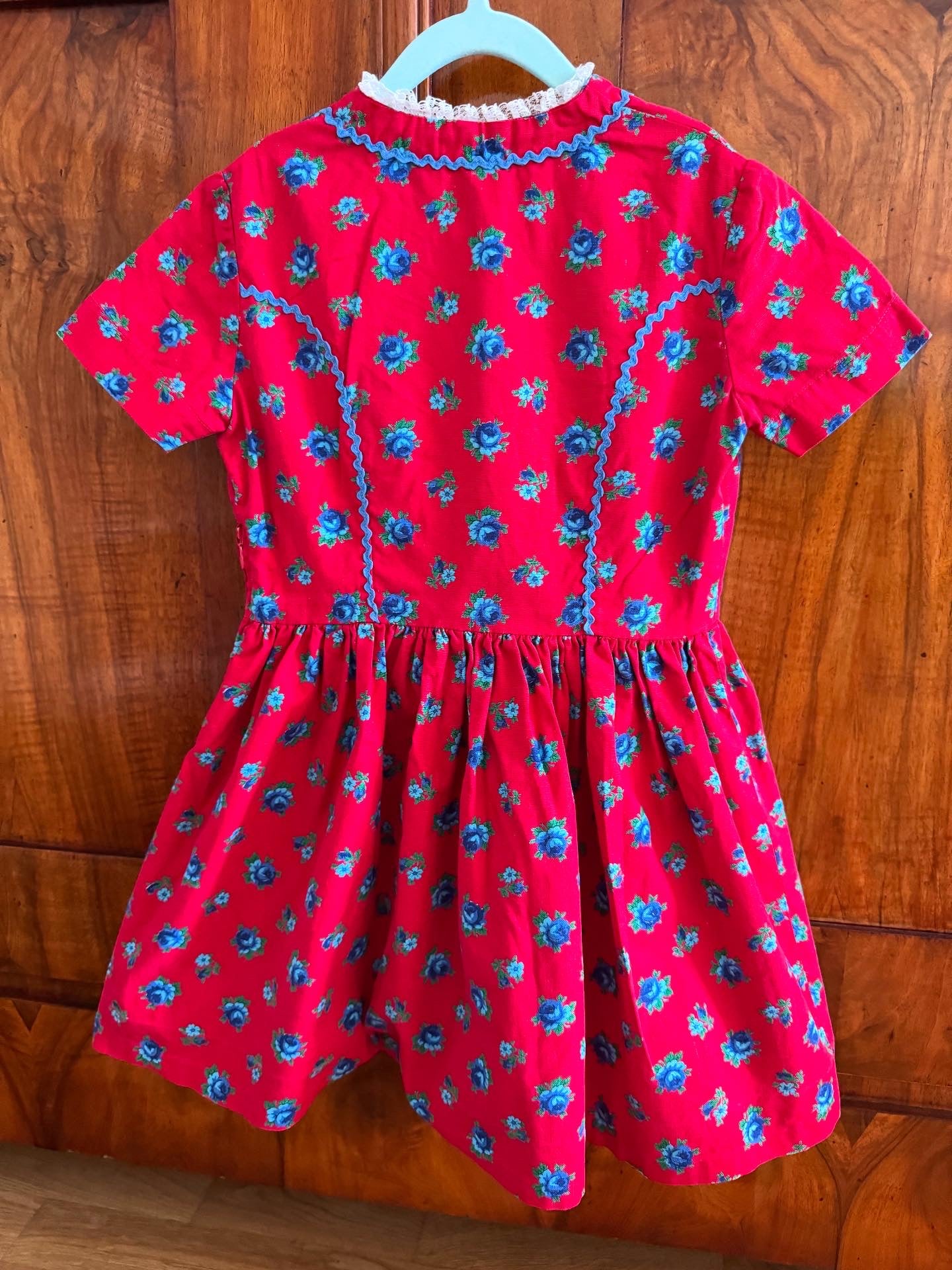 70s Bavarian Cotton Vintage Dirndl