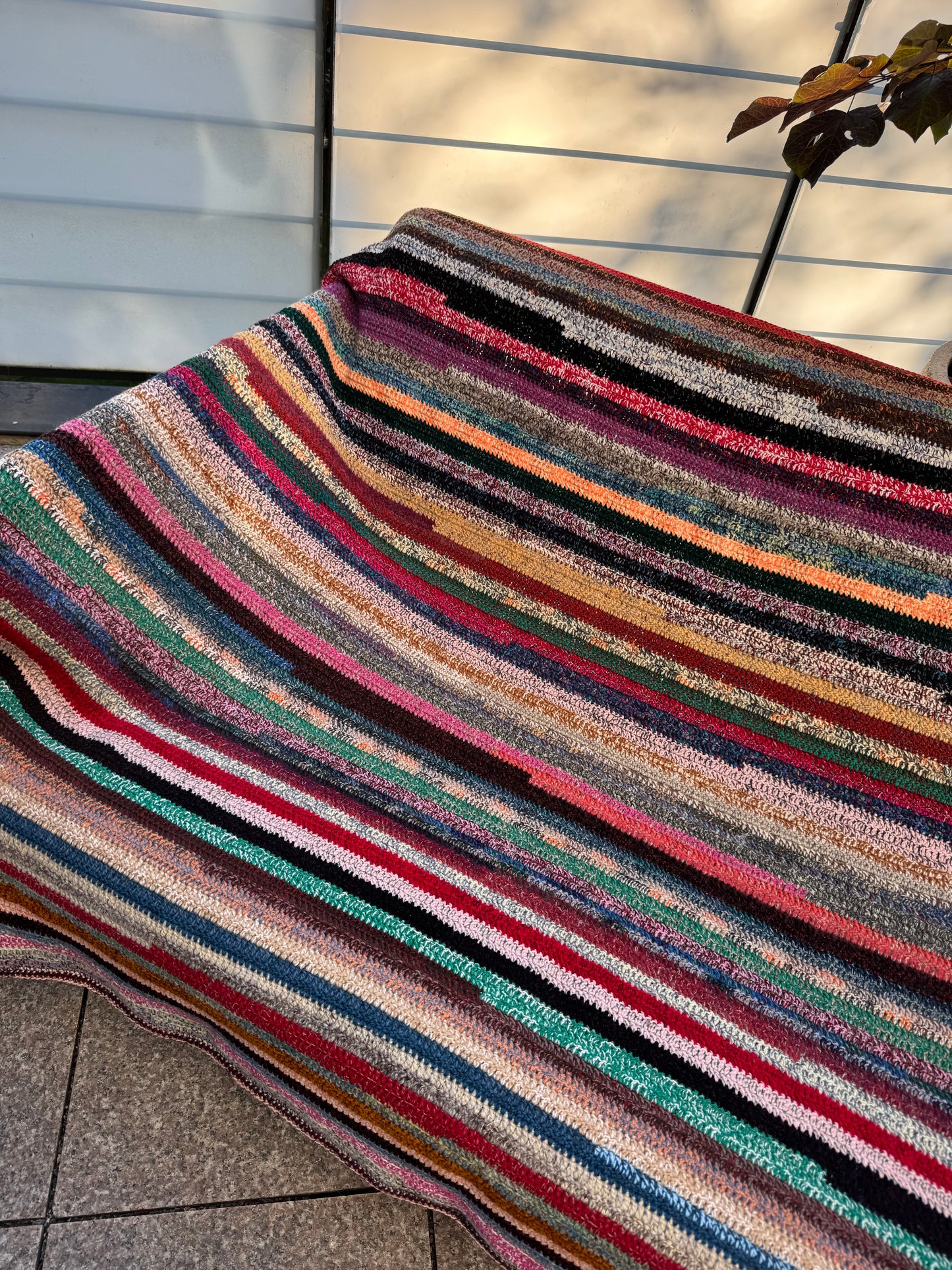New Amazing Handmade Colorful Knit Blanket 3