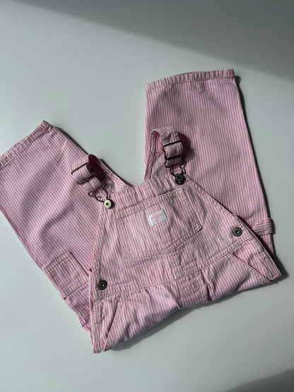Preloved Oshkosh Classic Pink Striped Overall