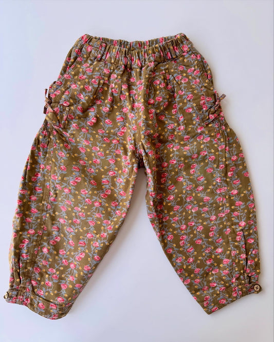 90s Vintage Oilily Fine Corduroy Balloon Pants