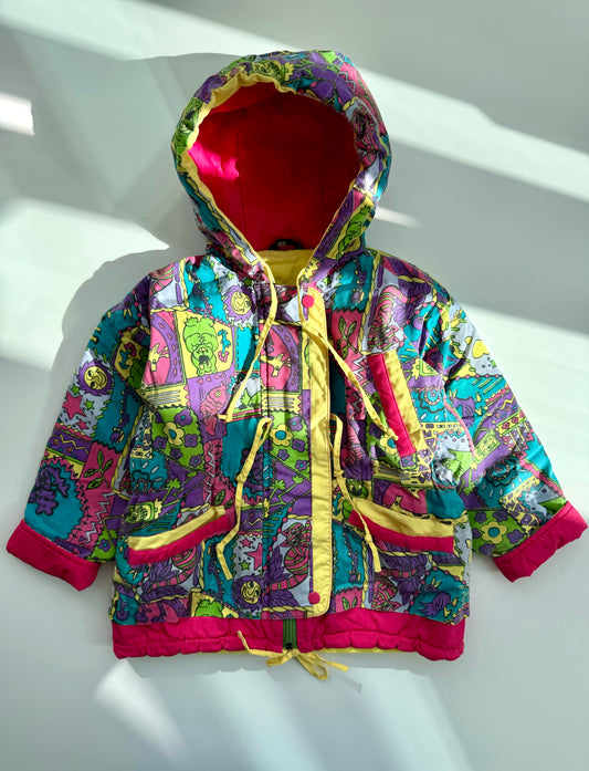 80s Vintage Colorful Jacket