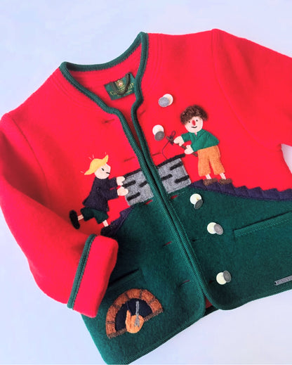 90s Vintage Colorful Max & Moritz Janker