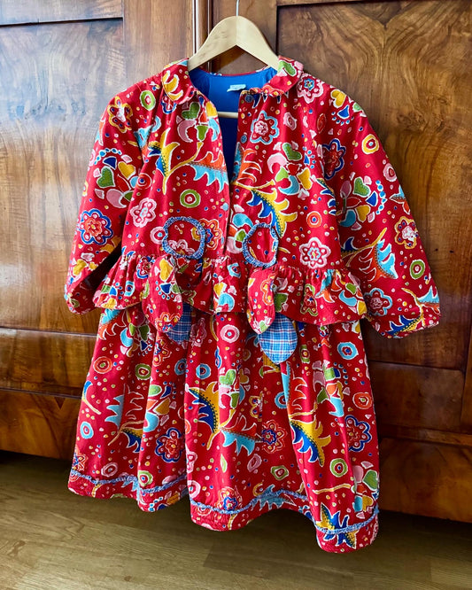90s Vintage Amazing Floral Oilily Dress
