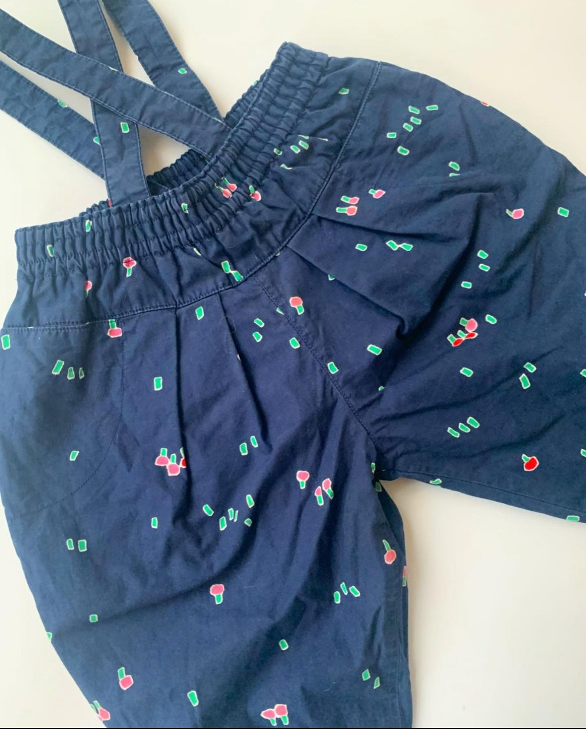 80s Vintage Summer Dungarees