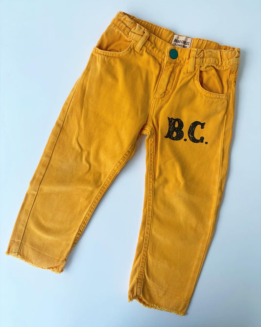 Preloved Bobo Choses Soft Yellow Denim Pants