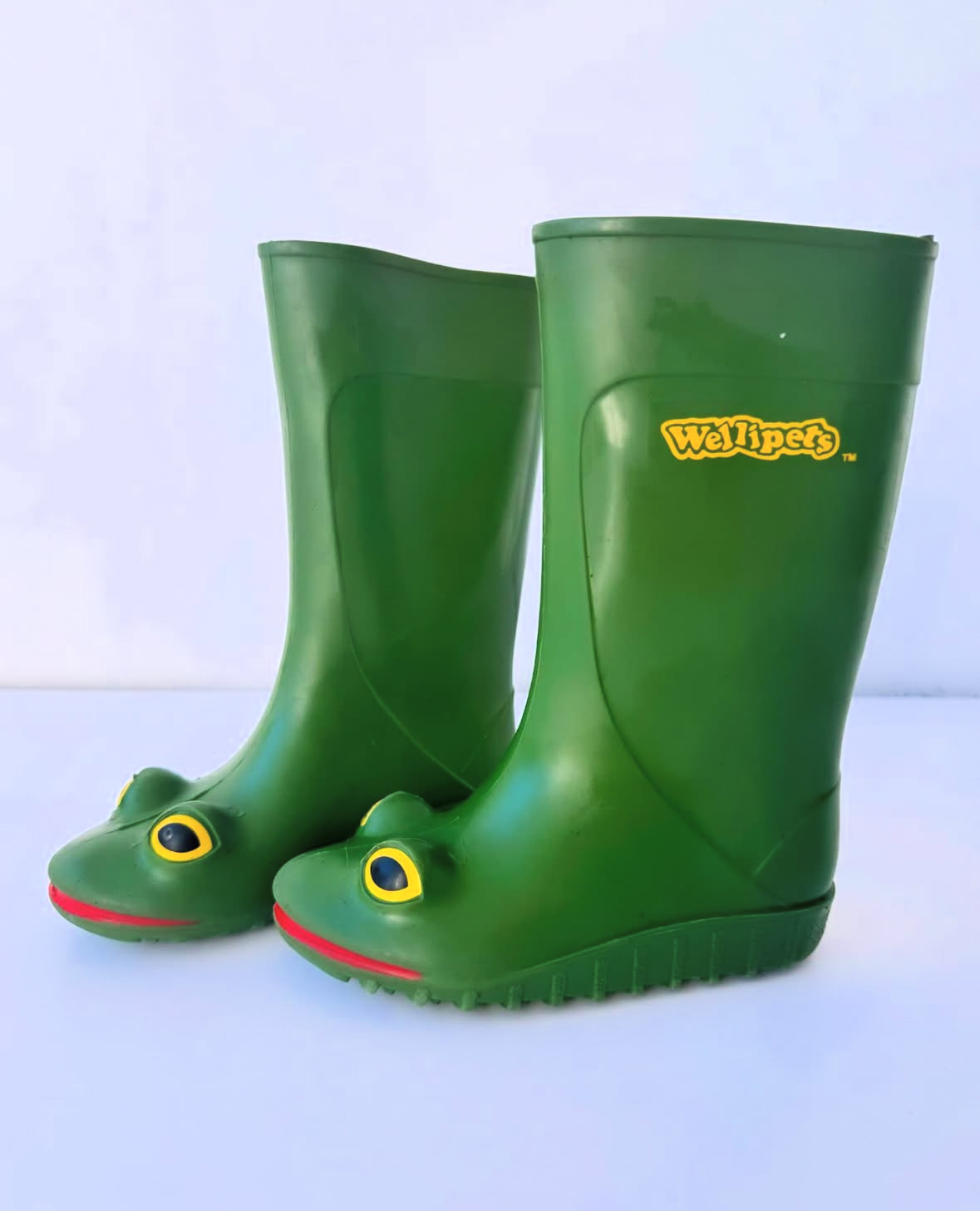 Preloved 90s Vintage Wellipets Frog Wellies Rainboot 25 26