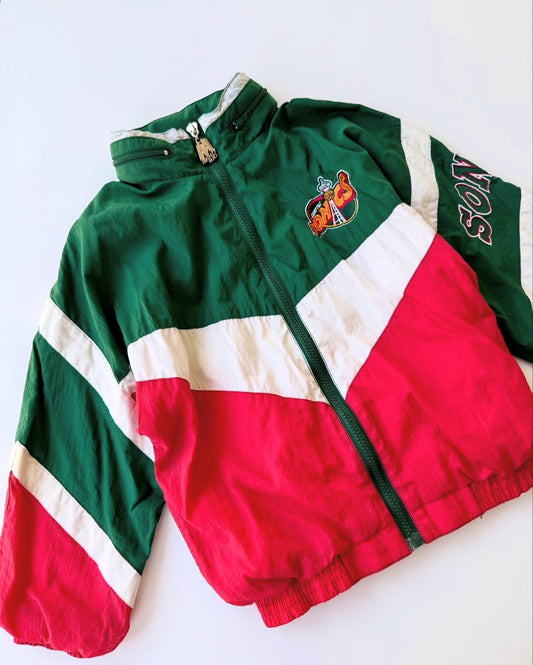 Coolest 90s Vintage Seattle Sonics NBA Jacket