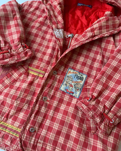 80s Vintage Checked Oilily Jacket