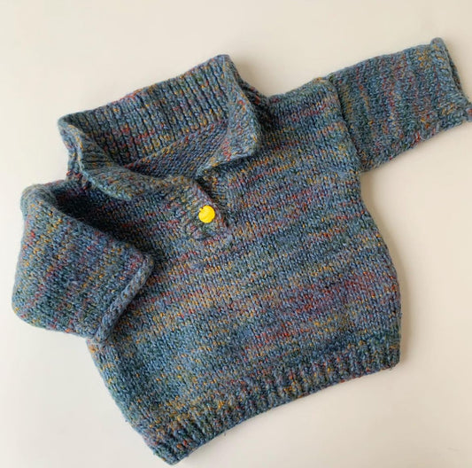 90s Vintage & Handmade Wool Sweater