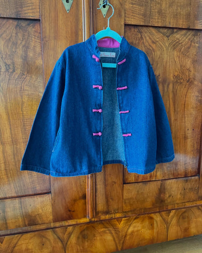Y2K French Vintage Thin and Soft Denim Jacket