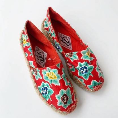 90s Vintage Oilily Deadstock NEW Espadrilles