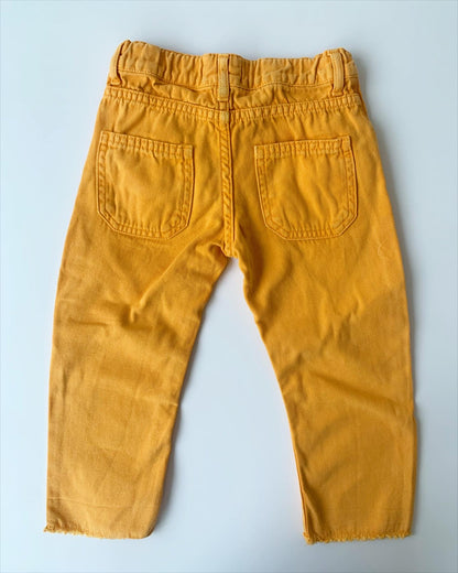 Preloved Bobo Choses Soft Yellow Denim Pants