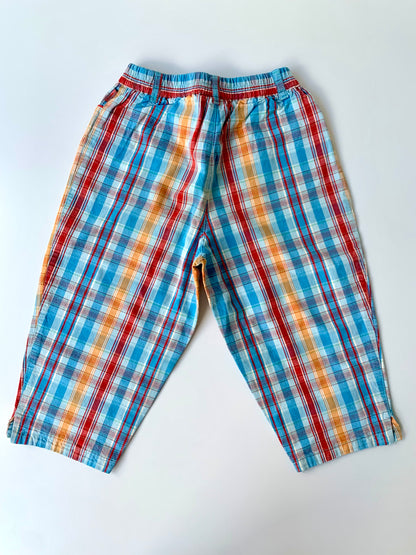 90s Vintage Cakewalk Checked Balloon Pants