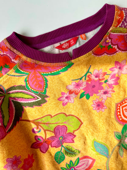 90s Vintage Sunny Floral Oilily Sweater