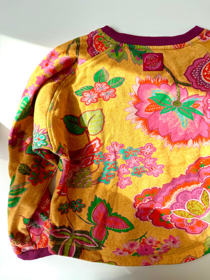 90s Vintage Sunny Floral Oilily Sweater