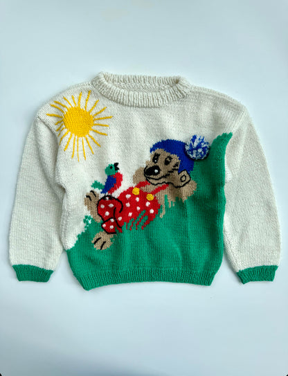 Handmade Petzi Wool Knit Sweater