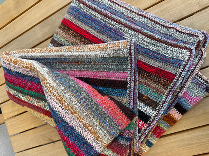 New Amazing Handmade Colorful Knit Blanket 3