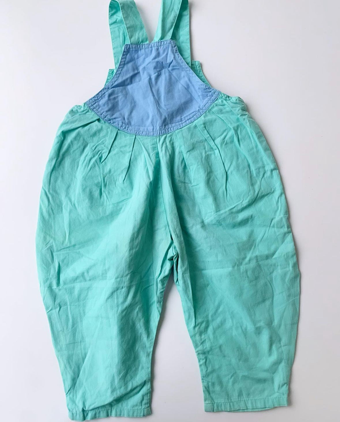 80s Vintage Pastell Dungarees