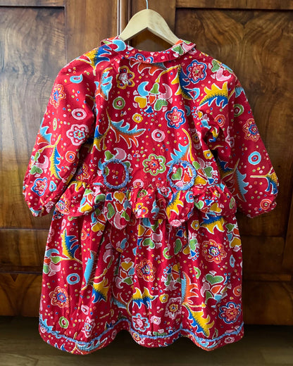 90s Vintage Amazing Floral Oilily Dress