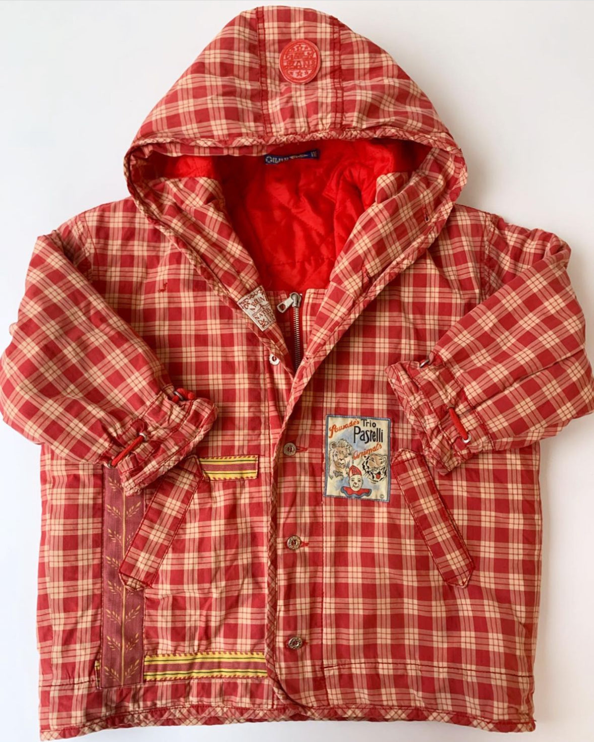 80s Vintage Checked Oilily Jacket