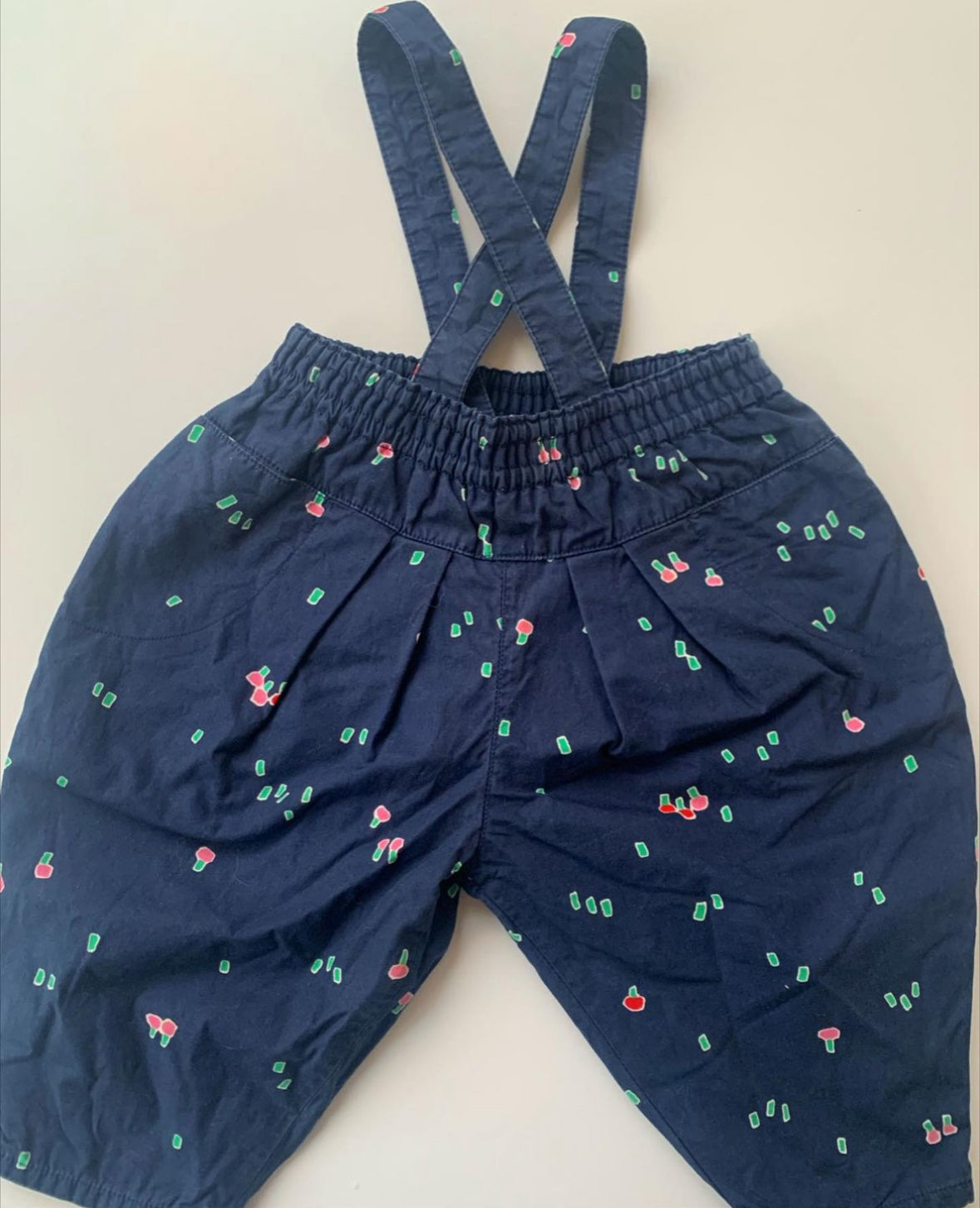 80s Vintage Summer Dungarees