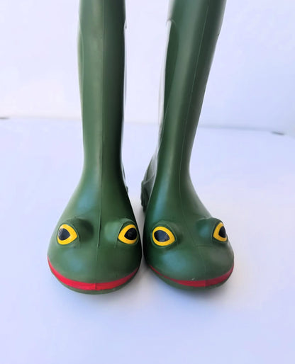 Preloved 90s Vintage Wellipets Frog Wellies Rainboot 25 26