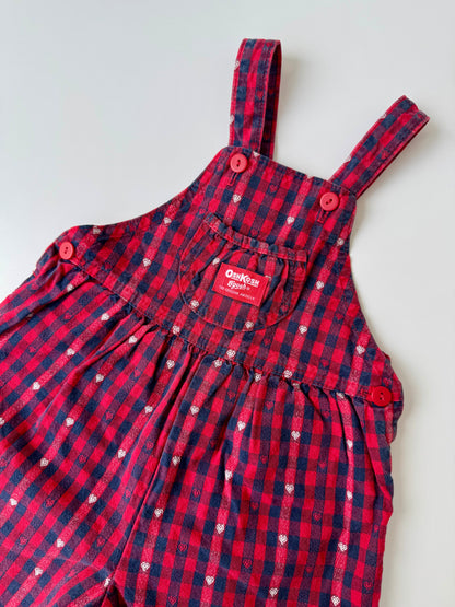 80s Vintage Gorgeous U.S.A. Red & Blue Little Hearts