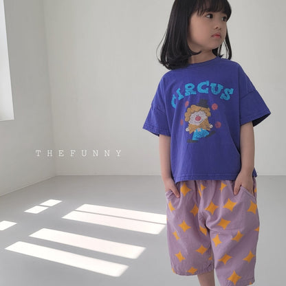 Circus T-Shirt Blue Purple