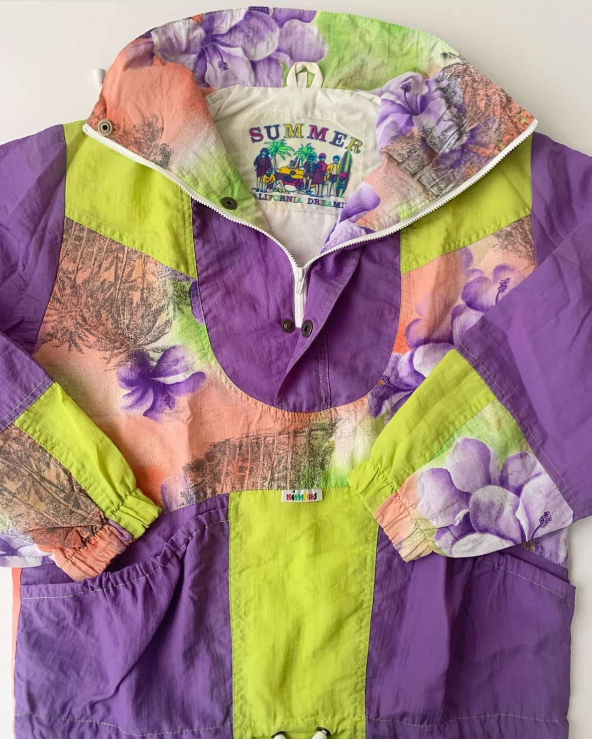 80s Italian Vintage Light Tropical Jacket