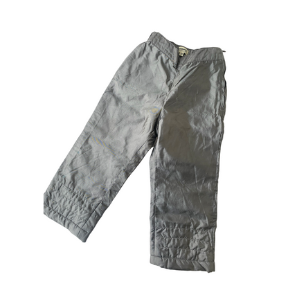 H&M Vintage Ski Rain Pants Funky Silver