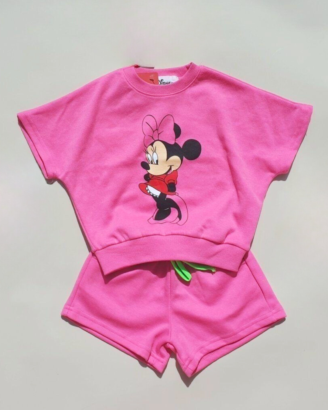 Disney Retro Summer Jogger Set Minnie Mouse Pink