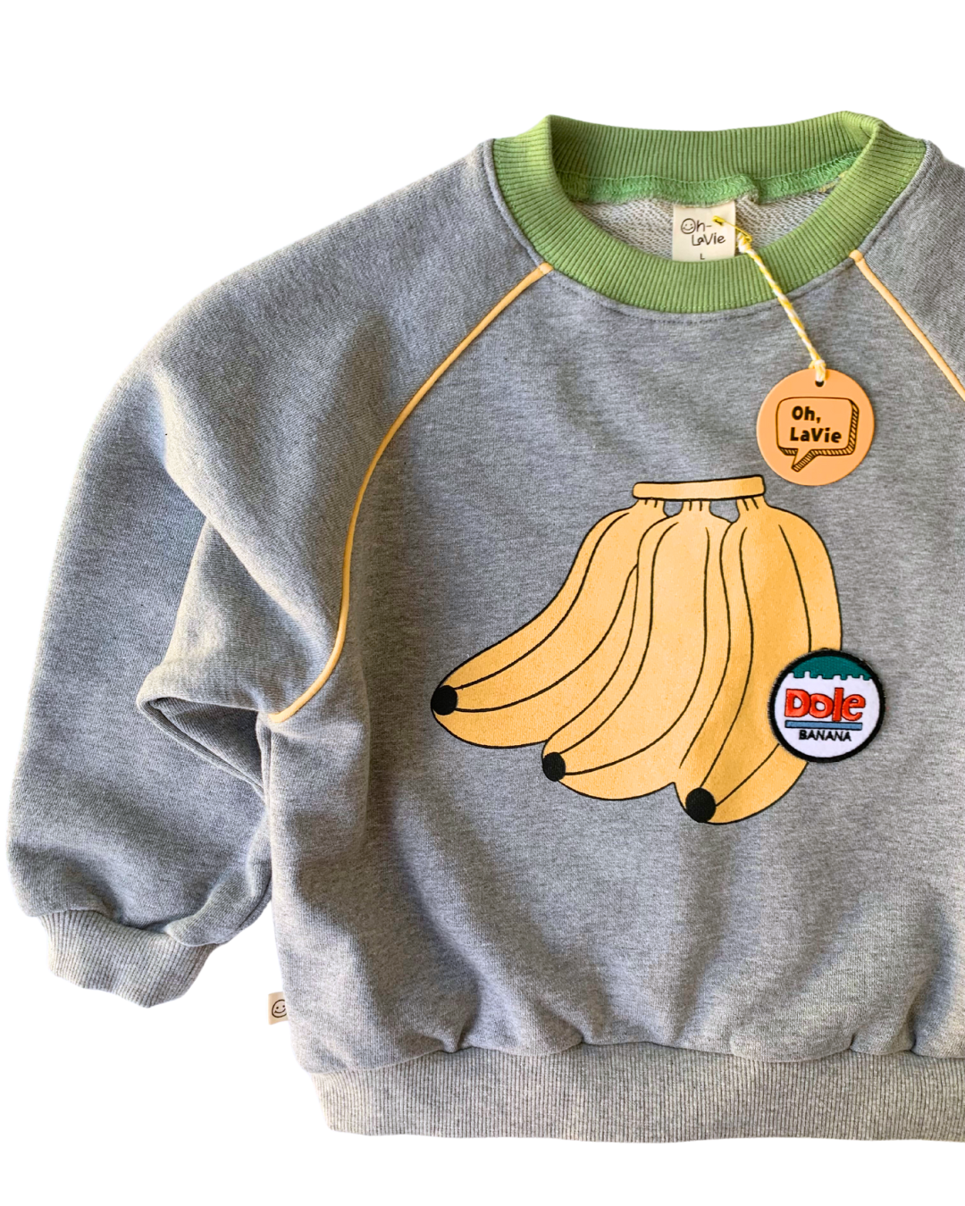 Banana Wappen Retro Sweatshirt