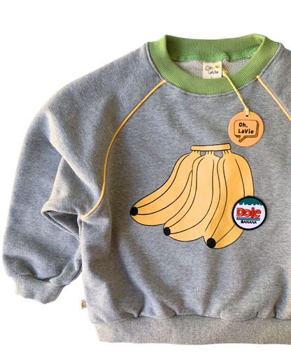 Banana Wappen Retro Sweatshirt