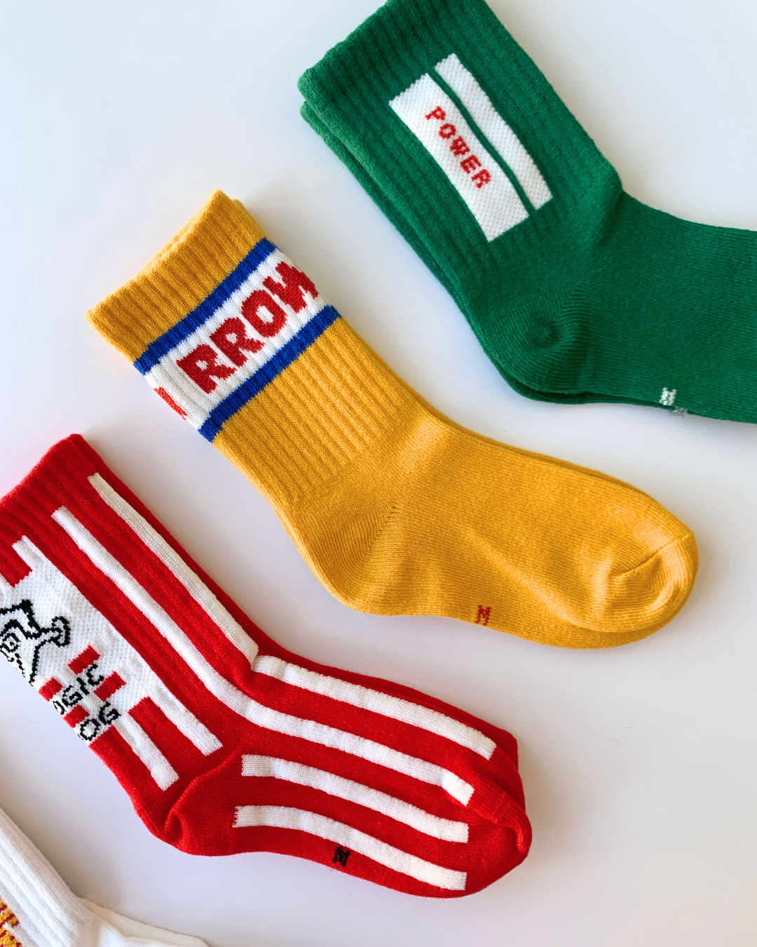 Retro Tennis 4 Pack Socks Set