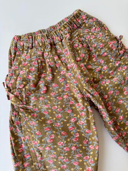 90s Vintage Oilily Fine Corduroy Balloon Pants