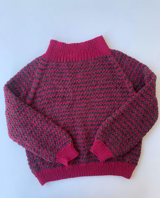 90s Vintage & Handmade 100% Wool Sweater